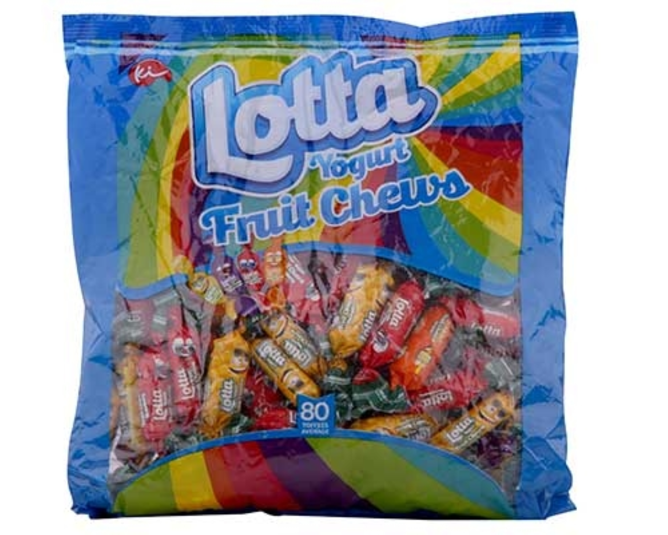 LOTTO TOFFEES YOGHURT FRUIT CHEWS